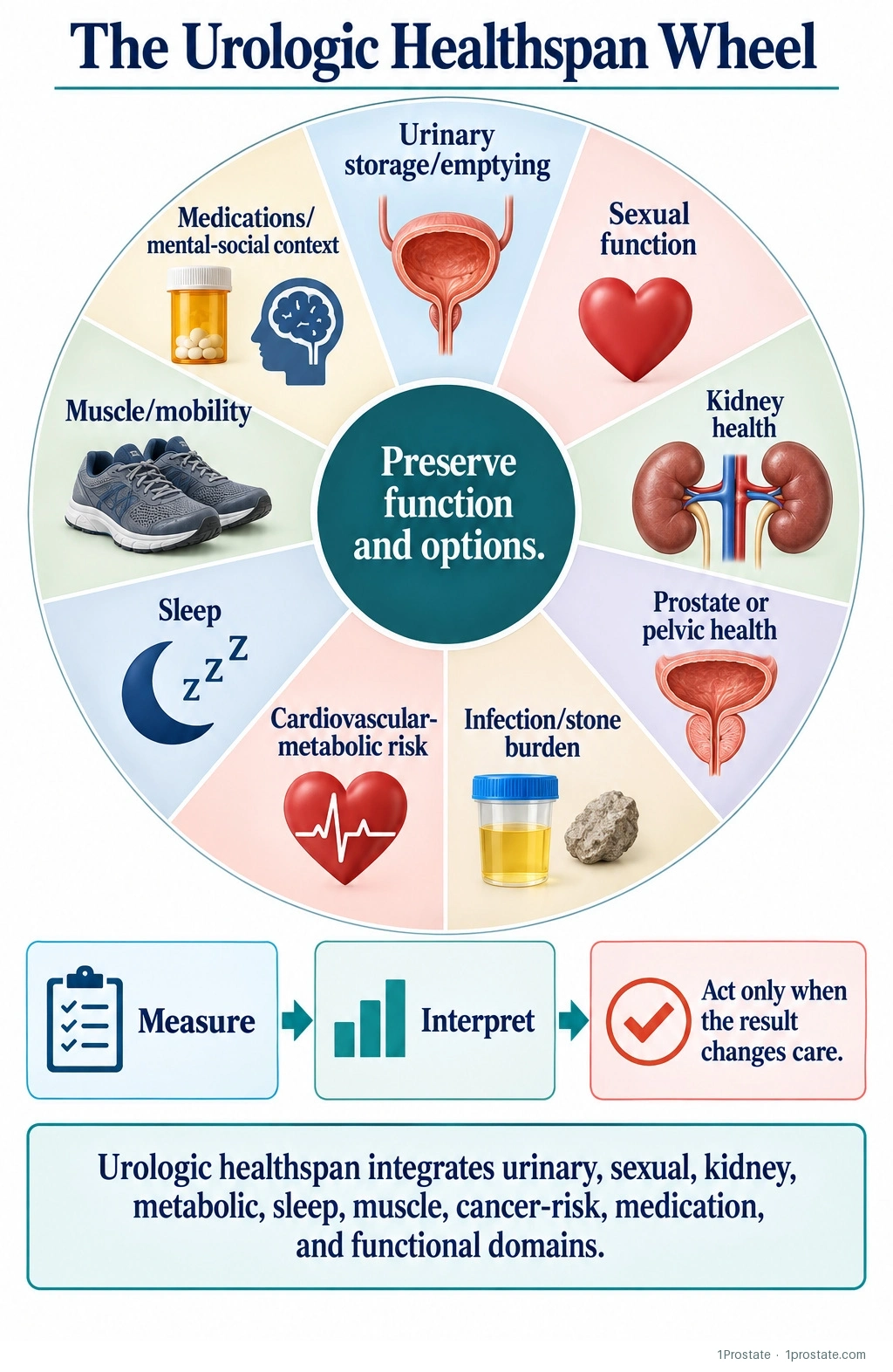 The Urologic Healthspan Wheel
