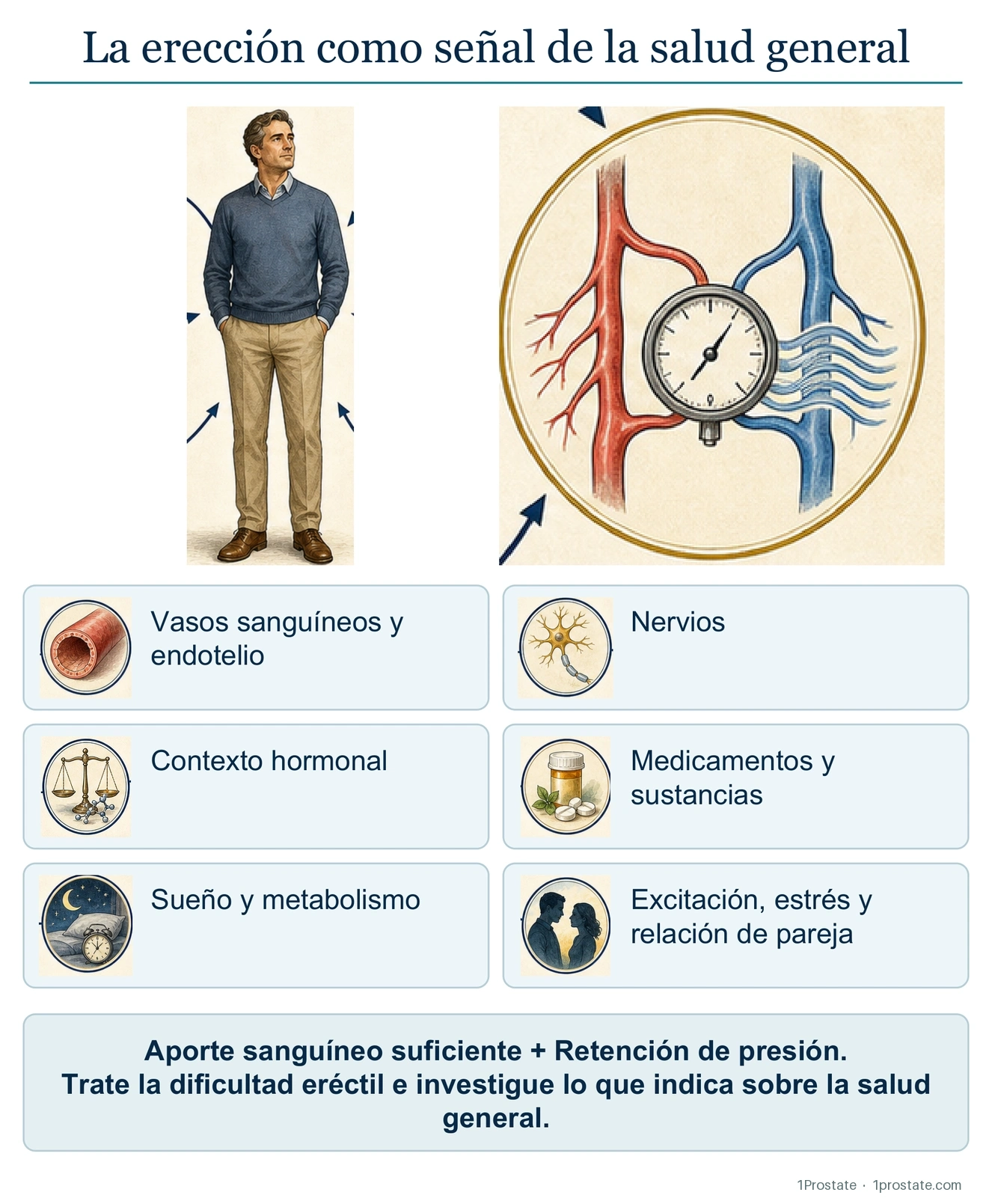 La erección como señal de todo el cuerpo
