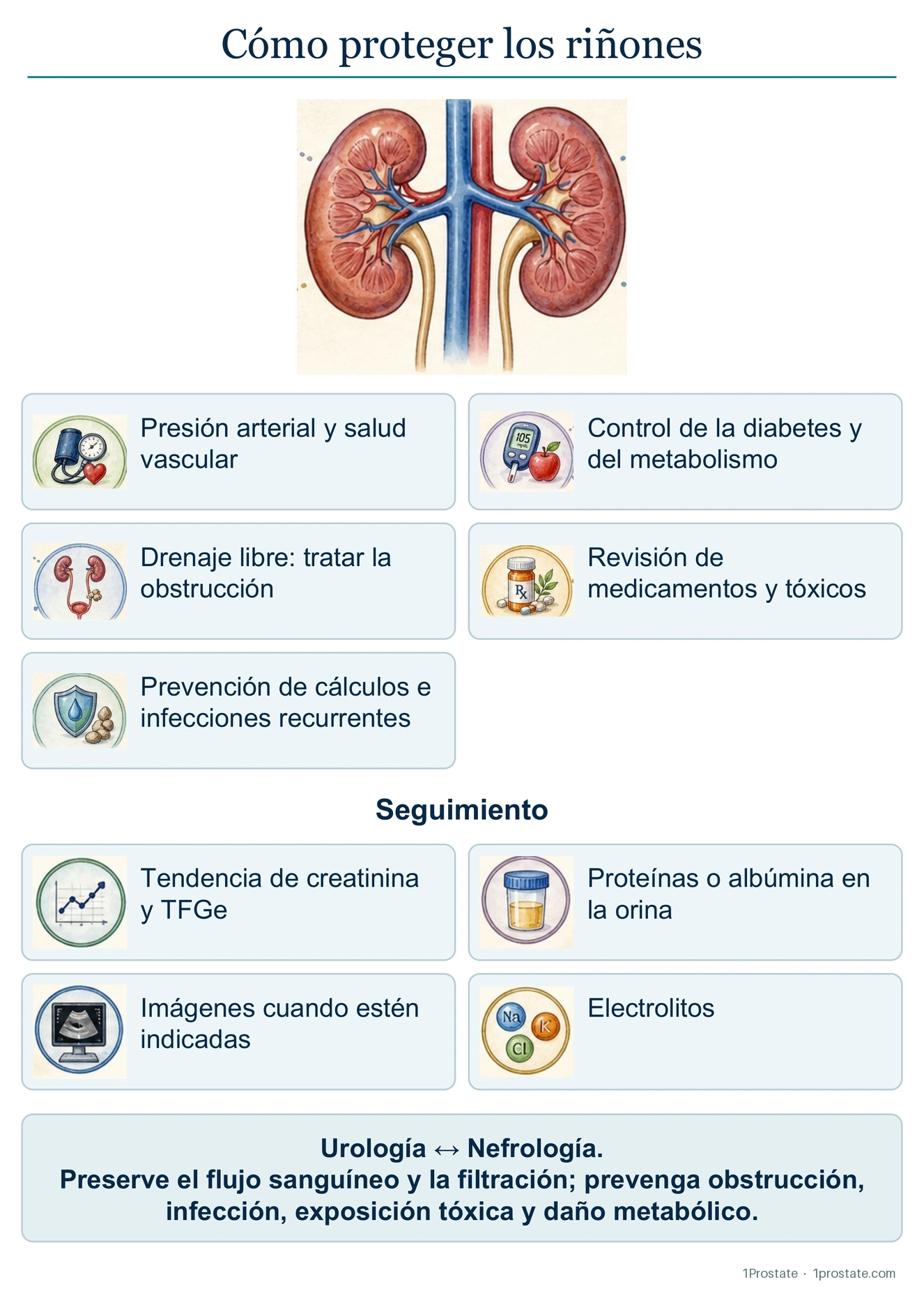 Mapa de protección renal