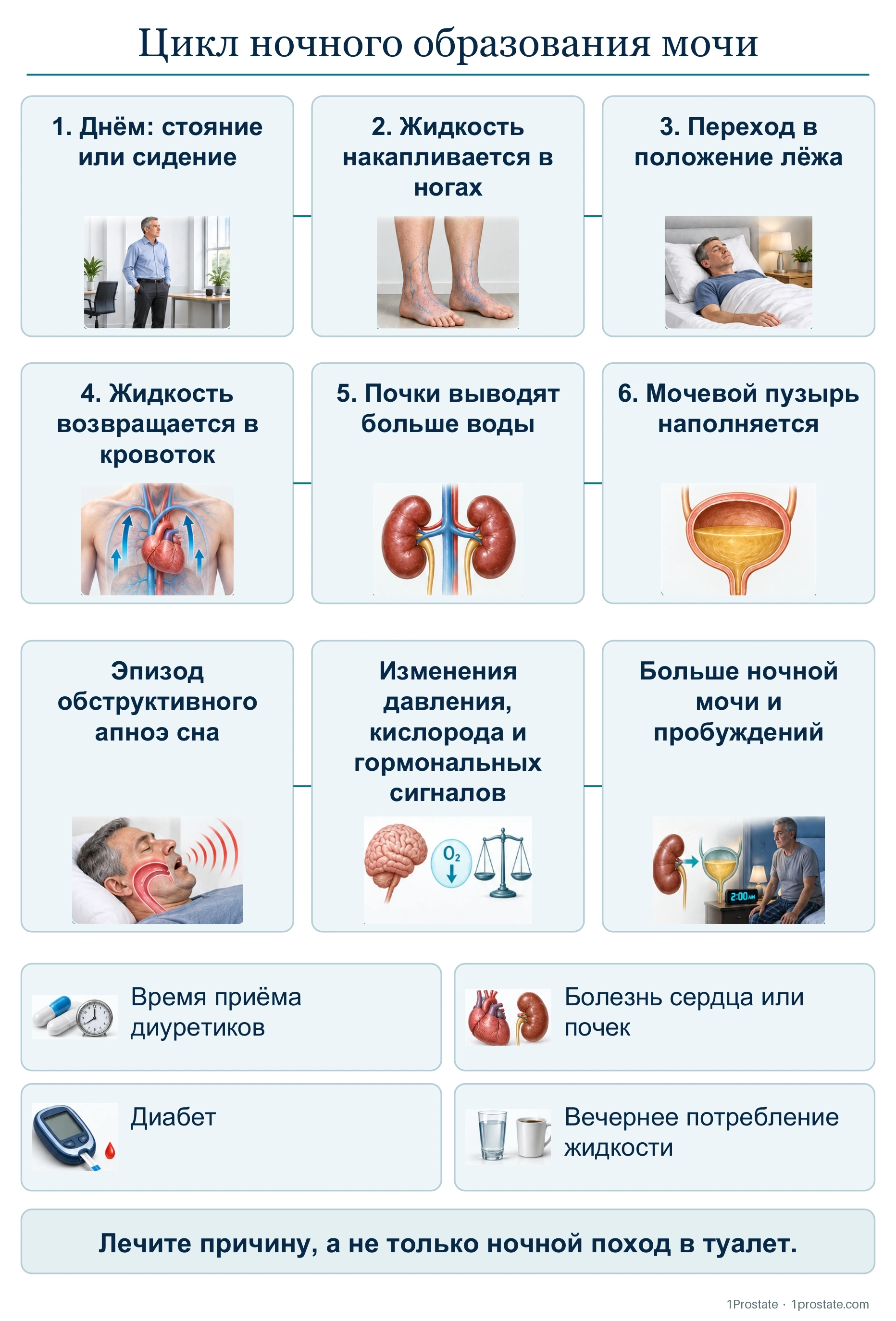 Цикл ночного образования мочи